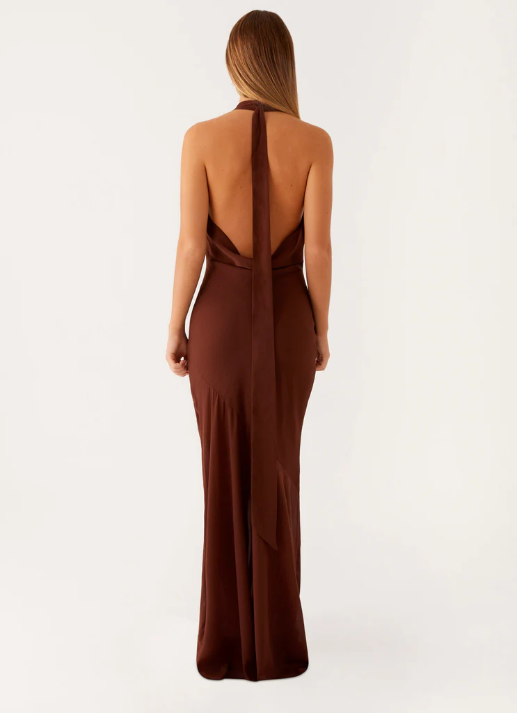 Sullivan Maxi Dress - Cioccolato