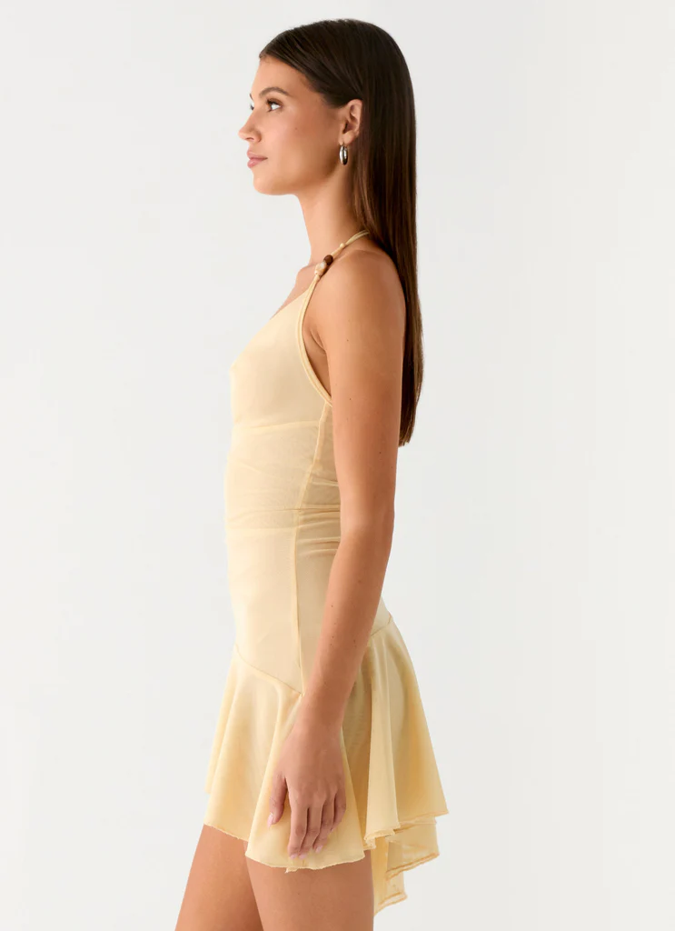 Vestito Mini Spiced Sunset - Giallo Bambino