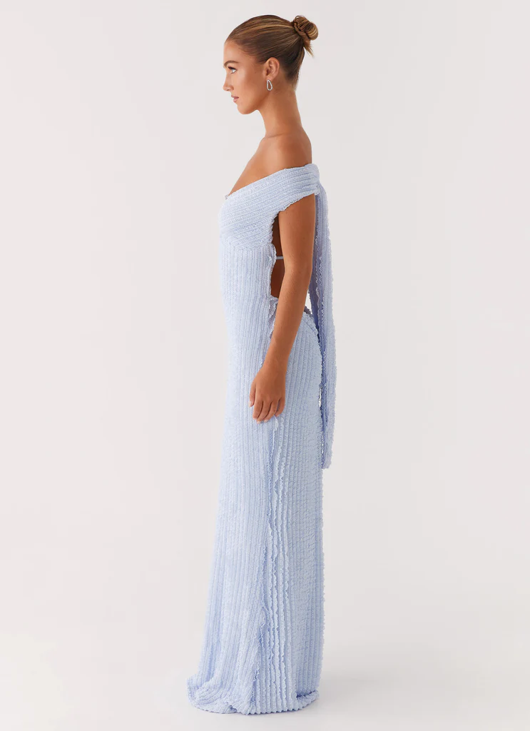 Chantelle Maxi Dress - Blu