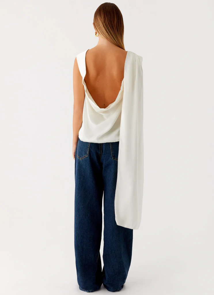 Mojito Cowl Top - Avorio