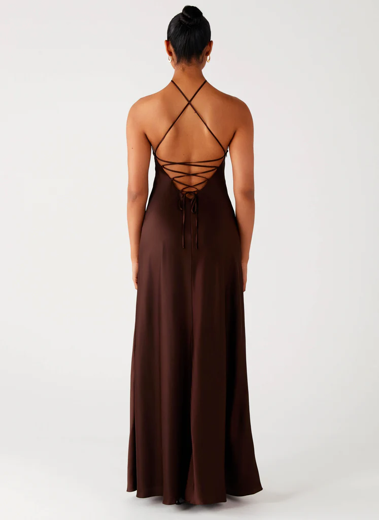 Tulama Maxi Dress - Cioccolato