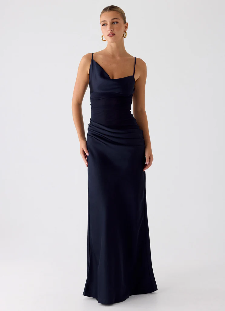 Eternal Energy Maxi Dress - Blu Navy