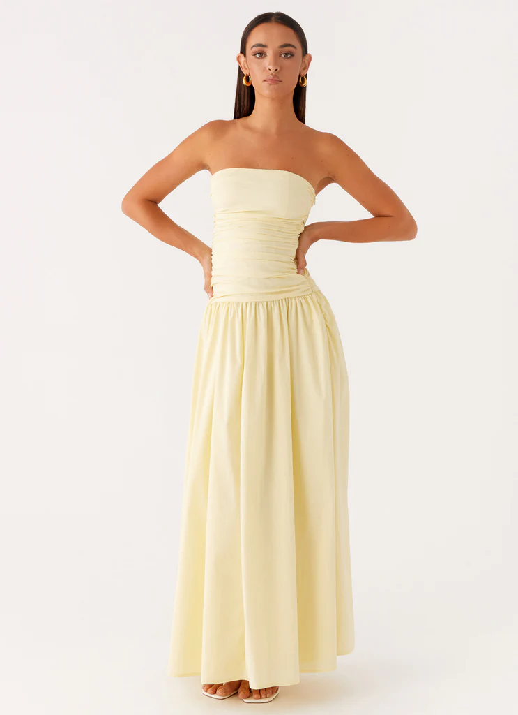 Vestito Maxi Carmel - Giallo
