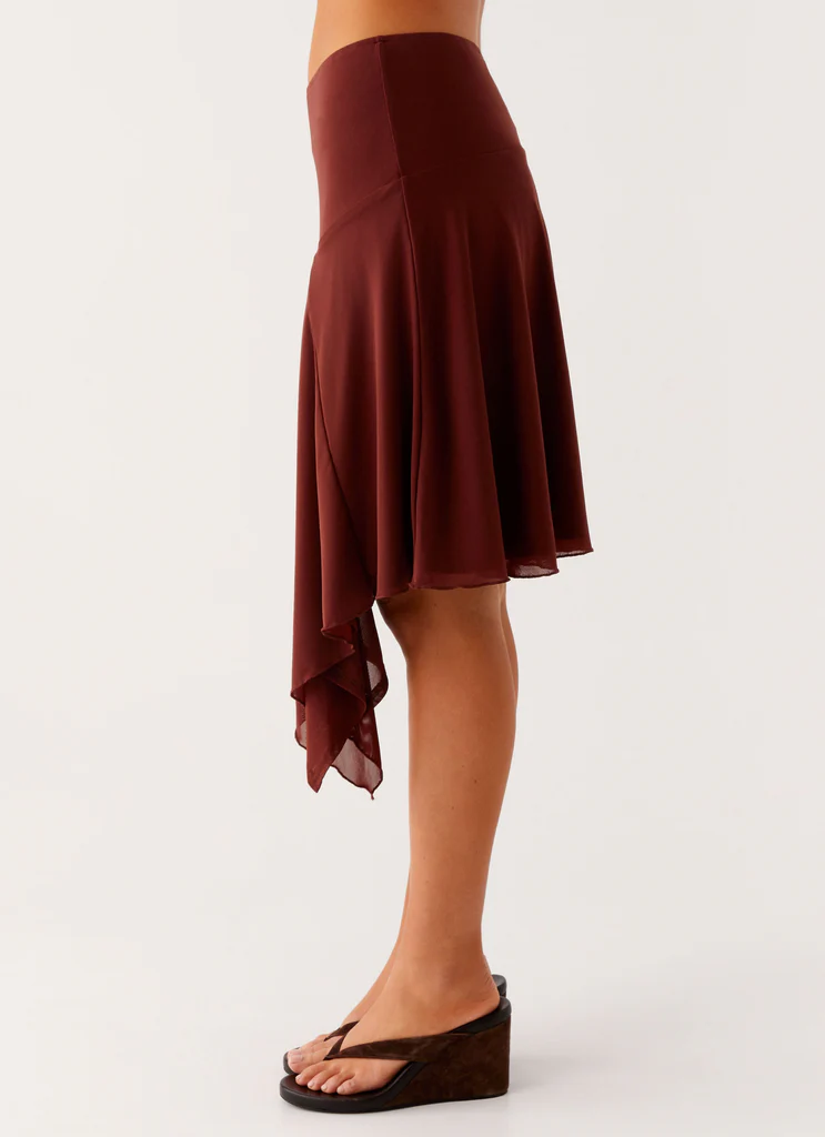 Vestito Midi Mirage - Cioccolato