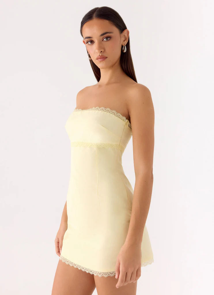 Cala Mini Dress - Giallo