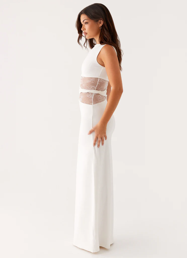 Vestito Maxi Karma - Bianco