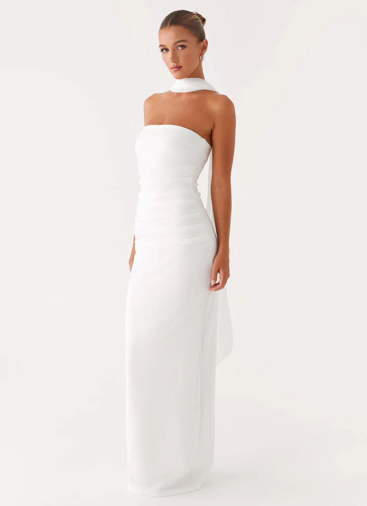 Vestito Maxi Libra - Bianco