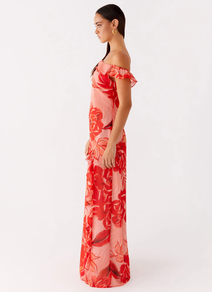 Abito Maxi Cassiday - Stampa Sicily Sunsets