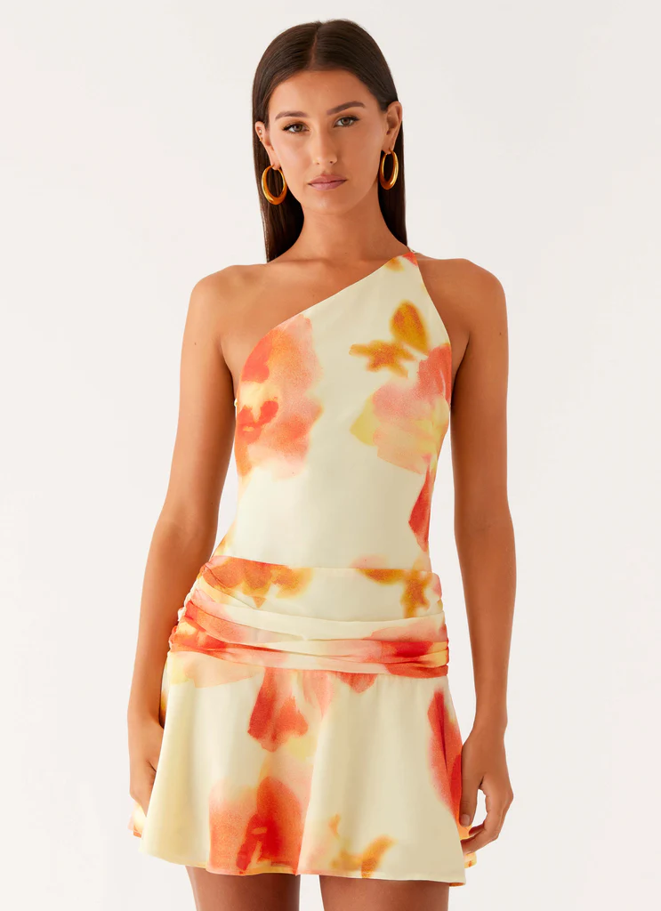 Vestito Mini Senza Schienale Meah - Fiori di Mimosa