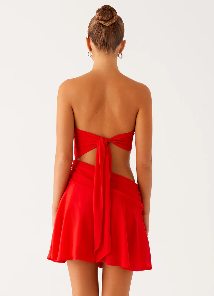 Mini Vestito Marbella - Rosso