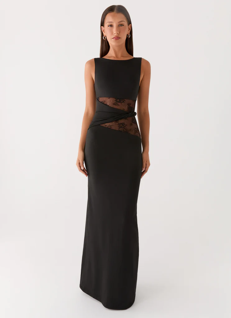 Abito Maxi Karma - Nero