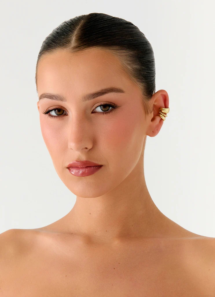 Power Trip Ear Cuffs - Oro