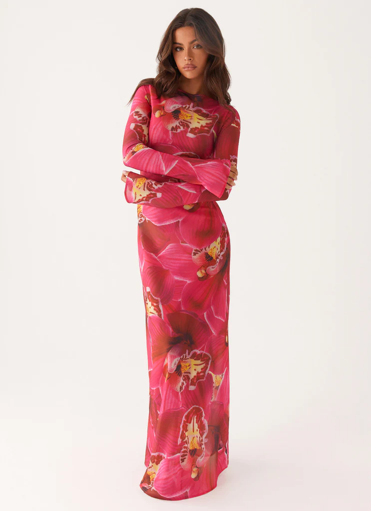 Abito Maxi Lorde - Rosa Orchidea