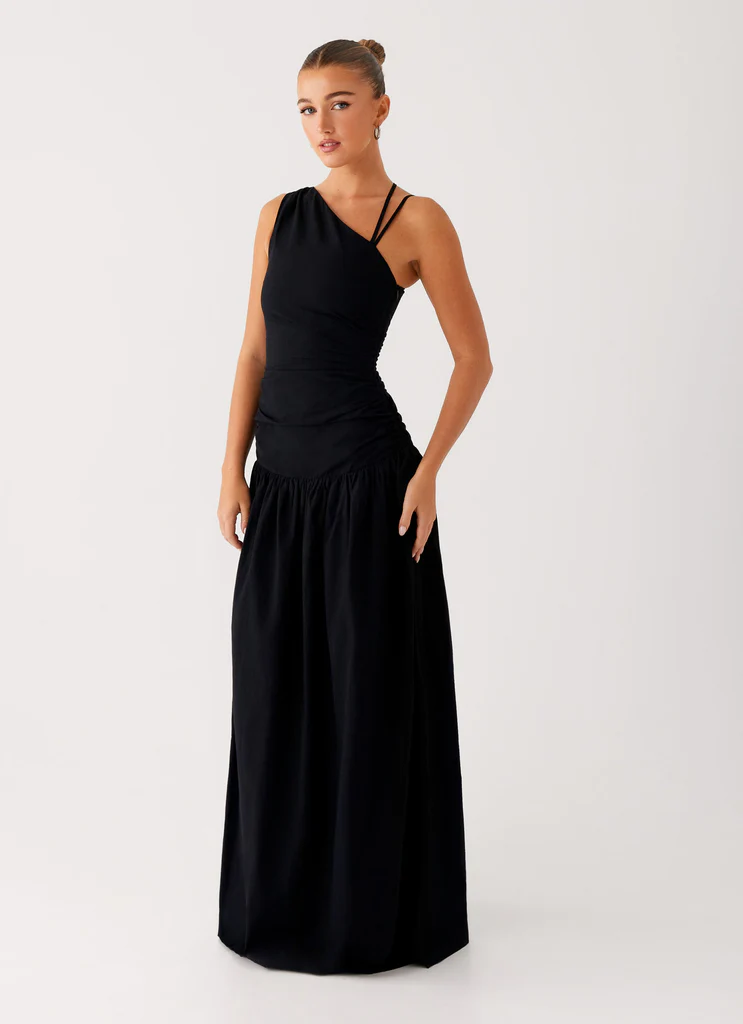 Vestito Maxi Cortez - Nero
