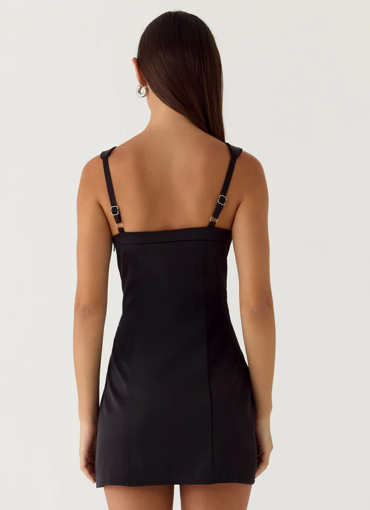 Christopha Mini Vestito - Nero