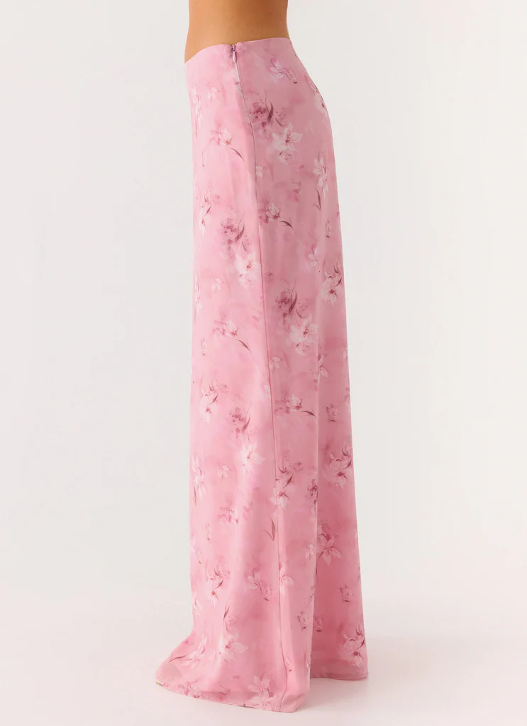 Gonna Maxi a Vita Bassa Soulful - Fiori Vintage