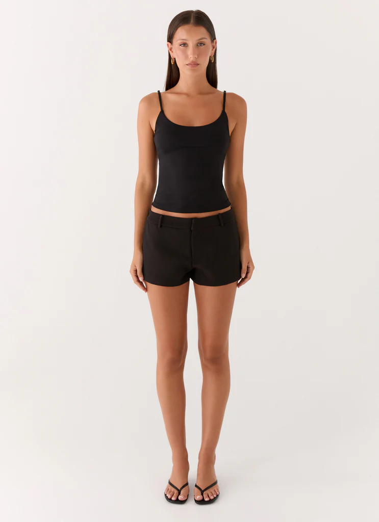 Shorts Mini Freedom - Nero