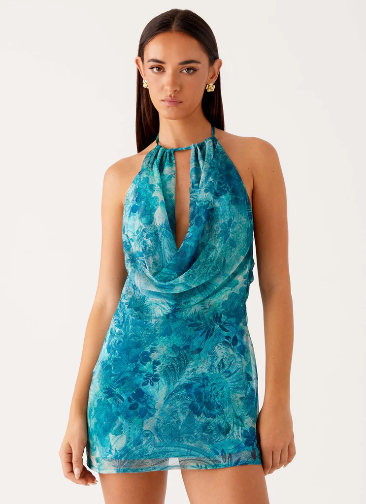 Ele Mini Vestito - Turchese