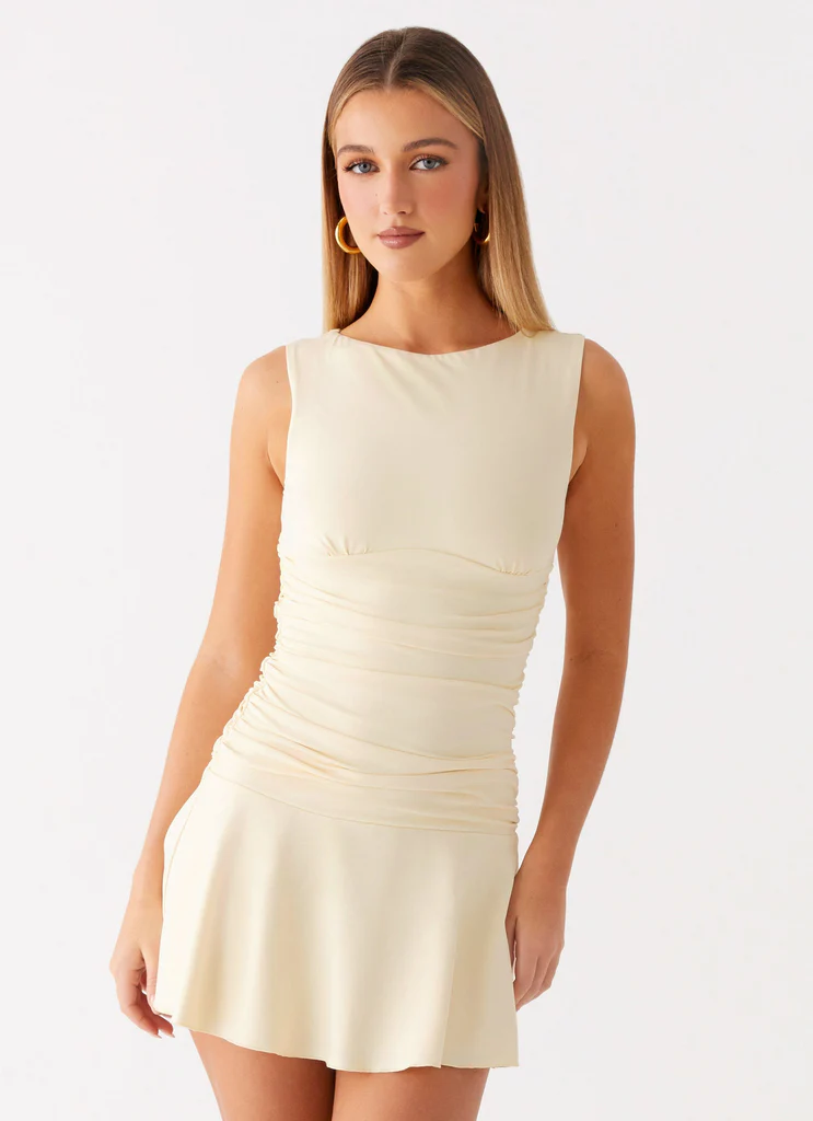 Kelda Mini Dress - Giallo