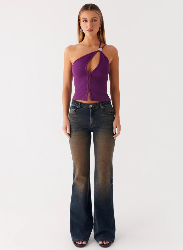 Jeans in Denim Aumentato Oregon - Lavaggio Nero Sporco