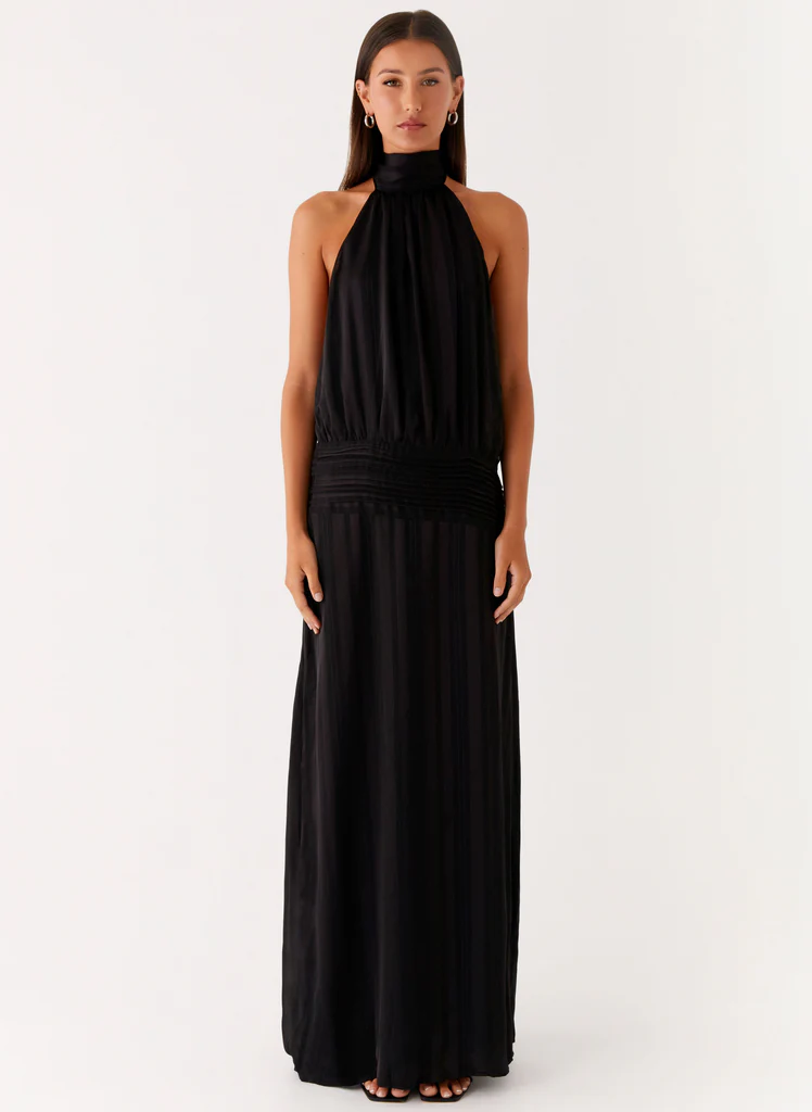 Vestito Maxi Willow - Nero