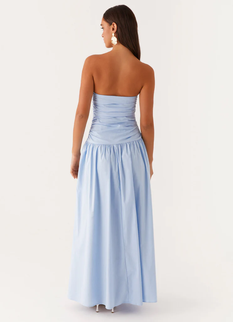 Vestito Maxi Carmel - Blu