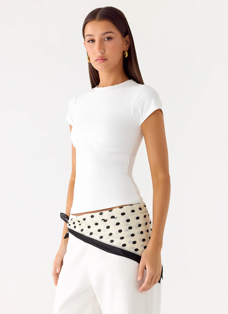 Sciarpa Dotty Dreams - Puntini bianchi