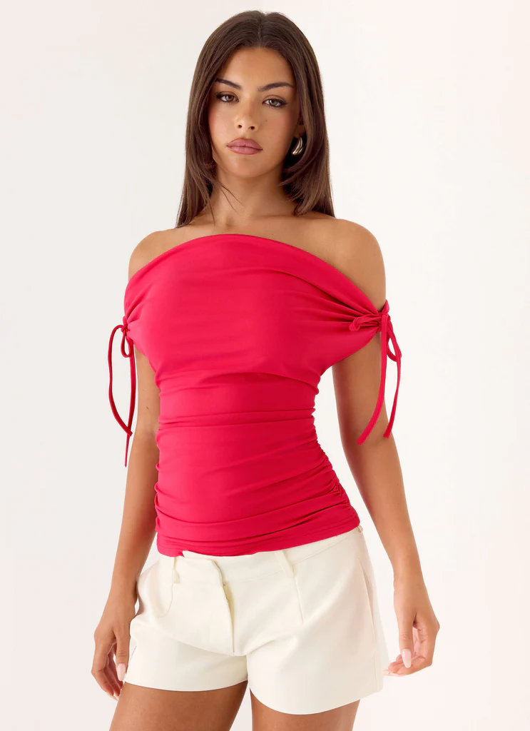 Kenia Multi Wear Top - Rosso Magenta