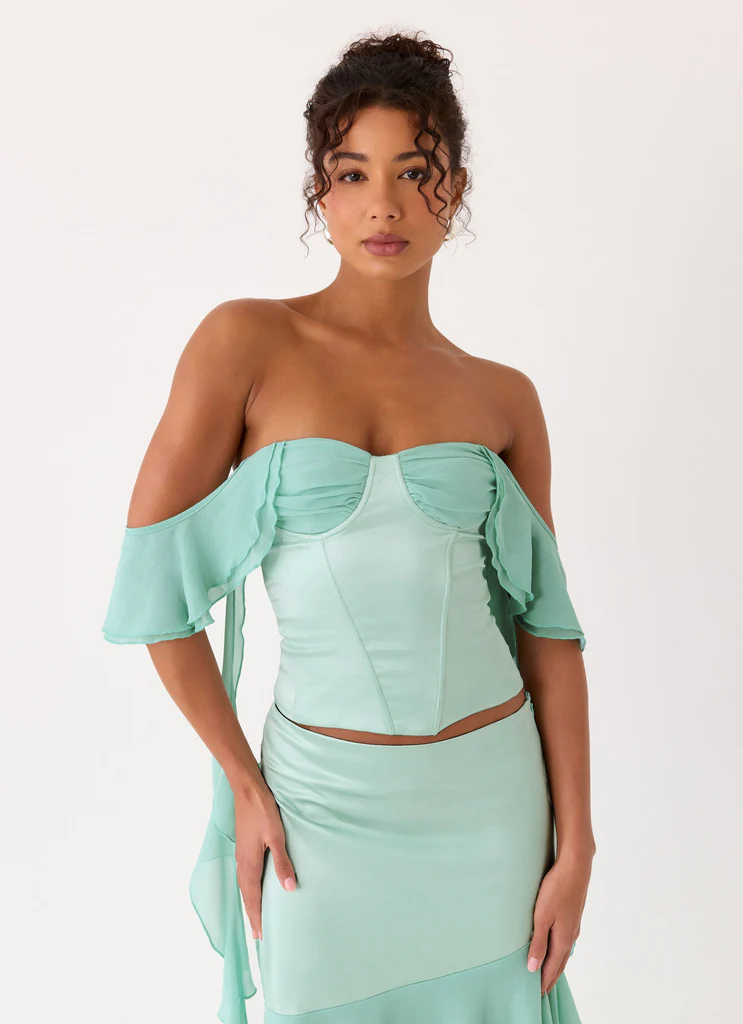 Top Corset Deenesa - Mint