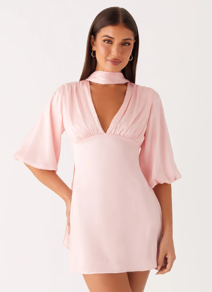 Mary Mini Dress - Rosa