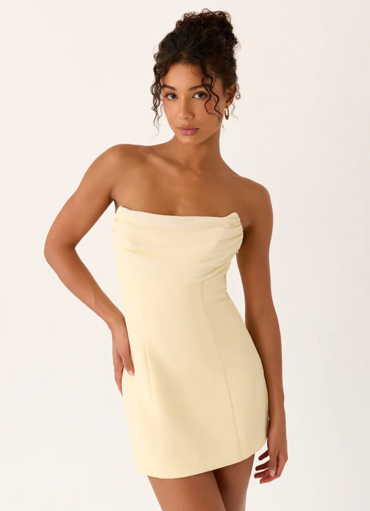 Luna Rosa Mini Dress - Giallo Bambino