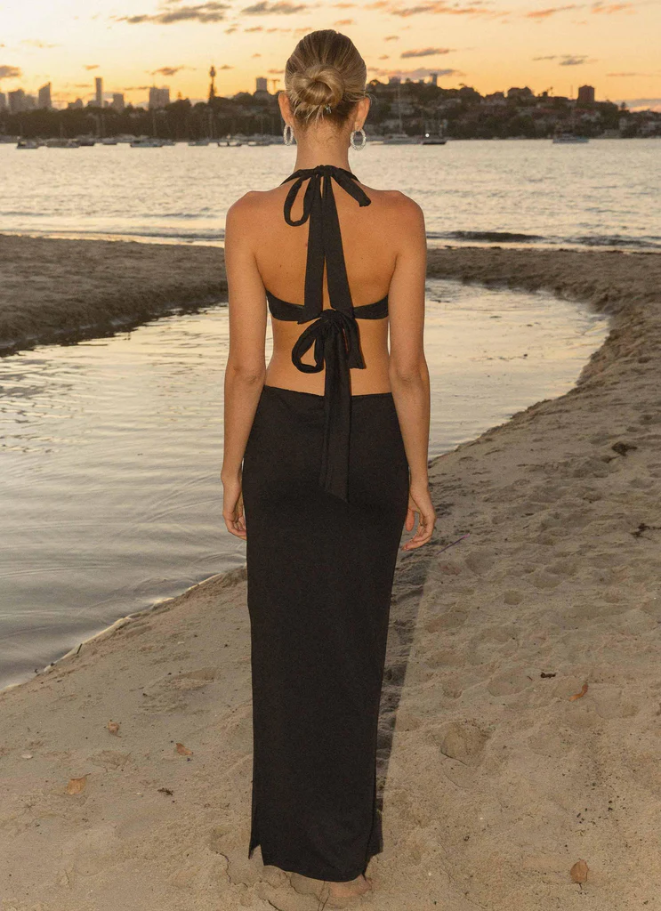Your First Choice Ring Maxi Dress – Onyx Your First Choice Ring Maxi Dress - Onyx