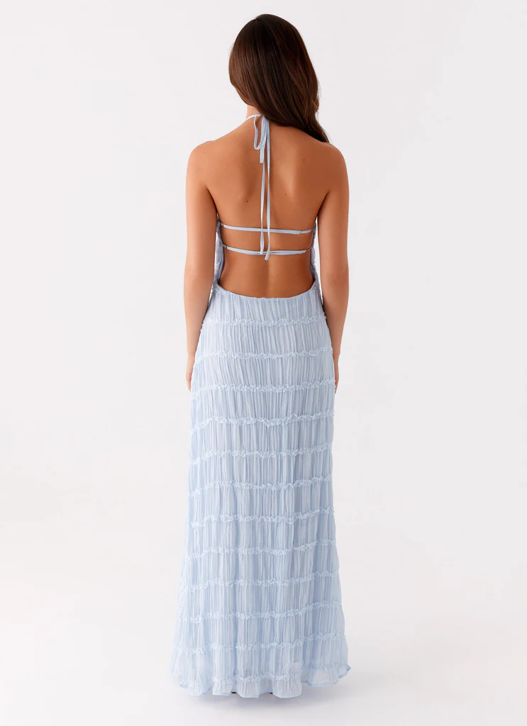 Aullie Maxi Dress - Blu