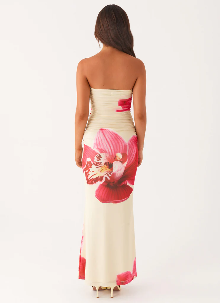Rudy Maxi Dress - Giallo Orchidea