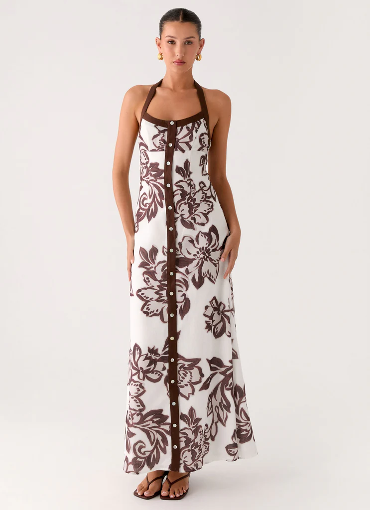 Abito Maxi Jovanni - Vanilla Meadow