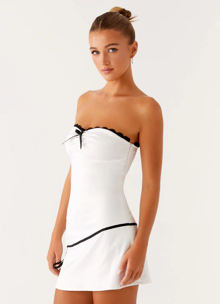 Thea Mini Vestito - Bianco