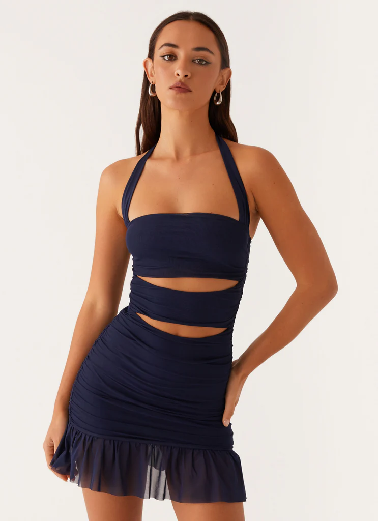 Devyn Mini Vestito - Blu Navy