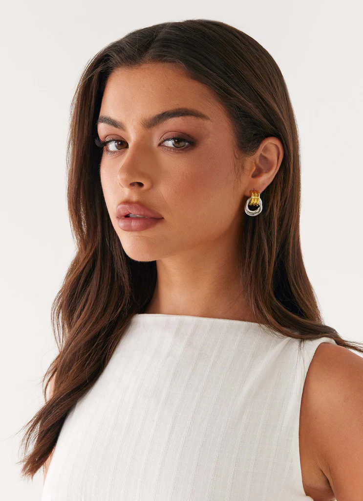 Orecchini Nicolina - Oro/Argento