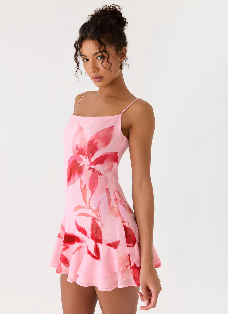 Mini Vestito Marisolana - Petalo Rosa