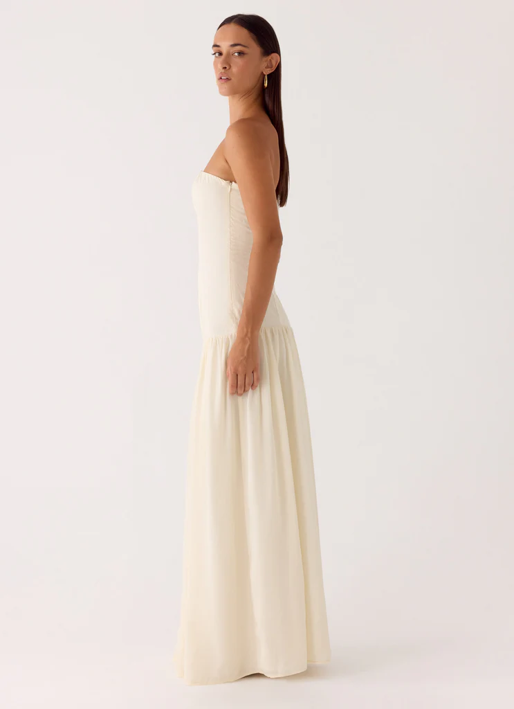 Vestito Maxi Slowing Tide - Avorio