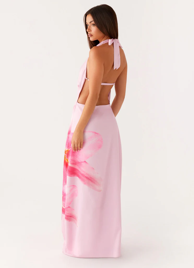 Abito Maxi Cowl Bryony - Rosa