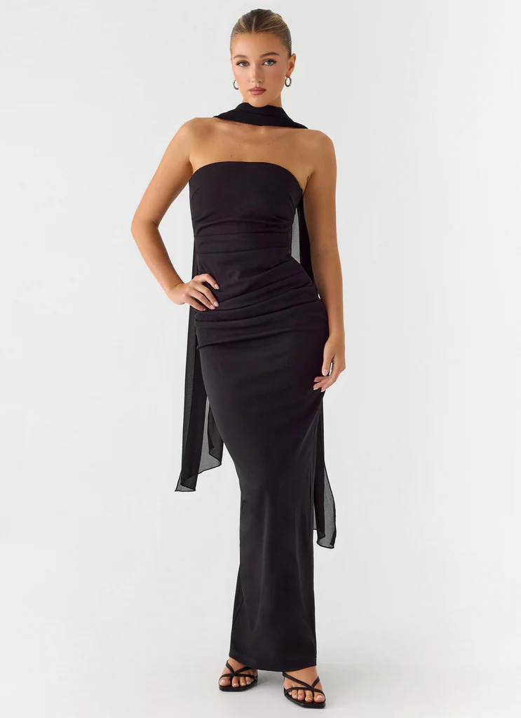 Abito Maxi Libra - Nero