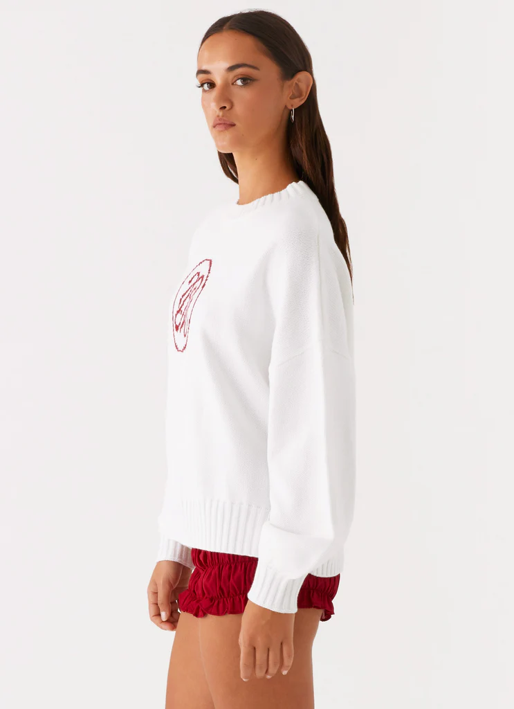 Maglione Oversized Autografo - Avorio