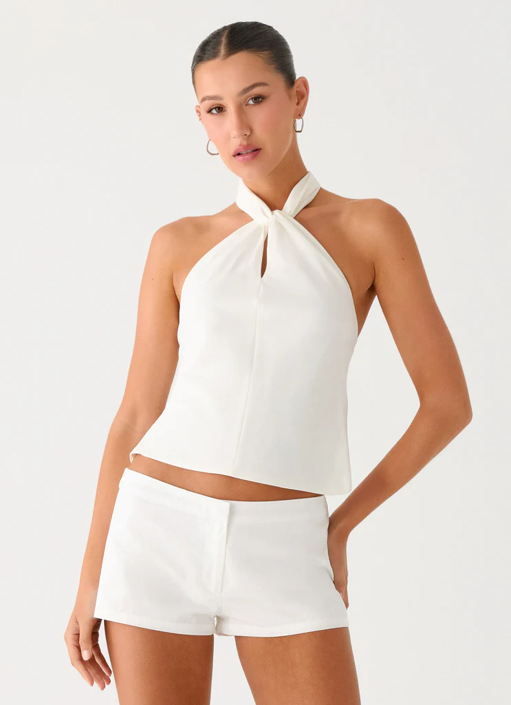 Top Sciarpa Maddox - Bianco