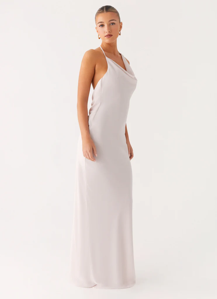 Abito Maxi Opal Glow - Avorio