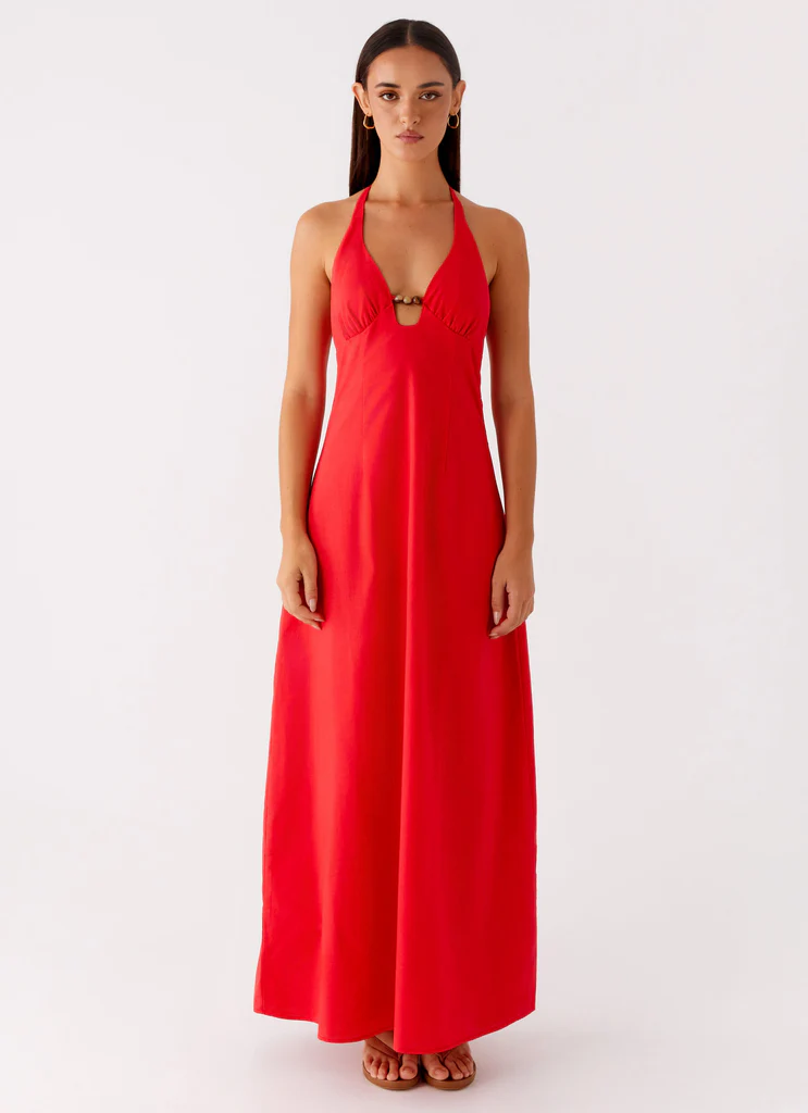 Abito Maxi Zana - Rosso
