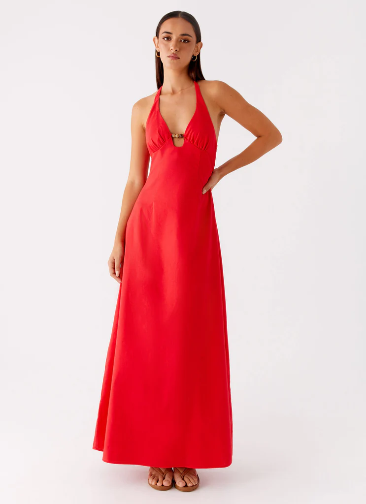 Abito Maxi Zana - Rosso