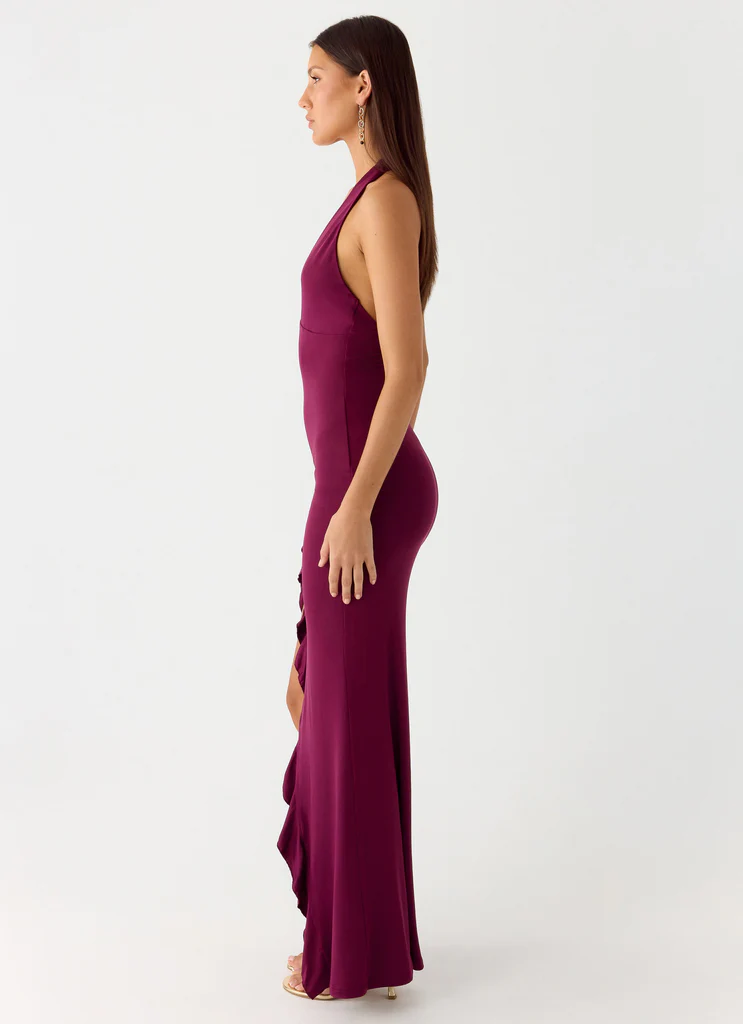 Abito Maxi Charmed By You - Prugna