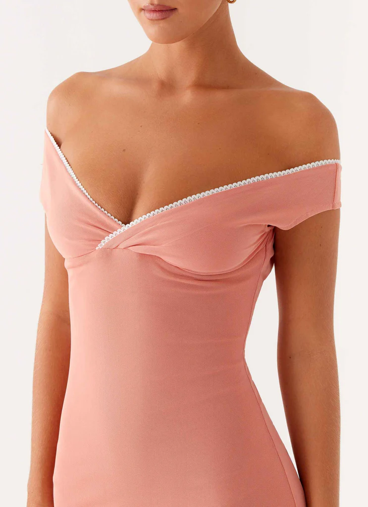Katiya Maxi Dress - Pesca