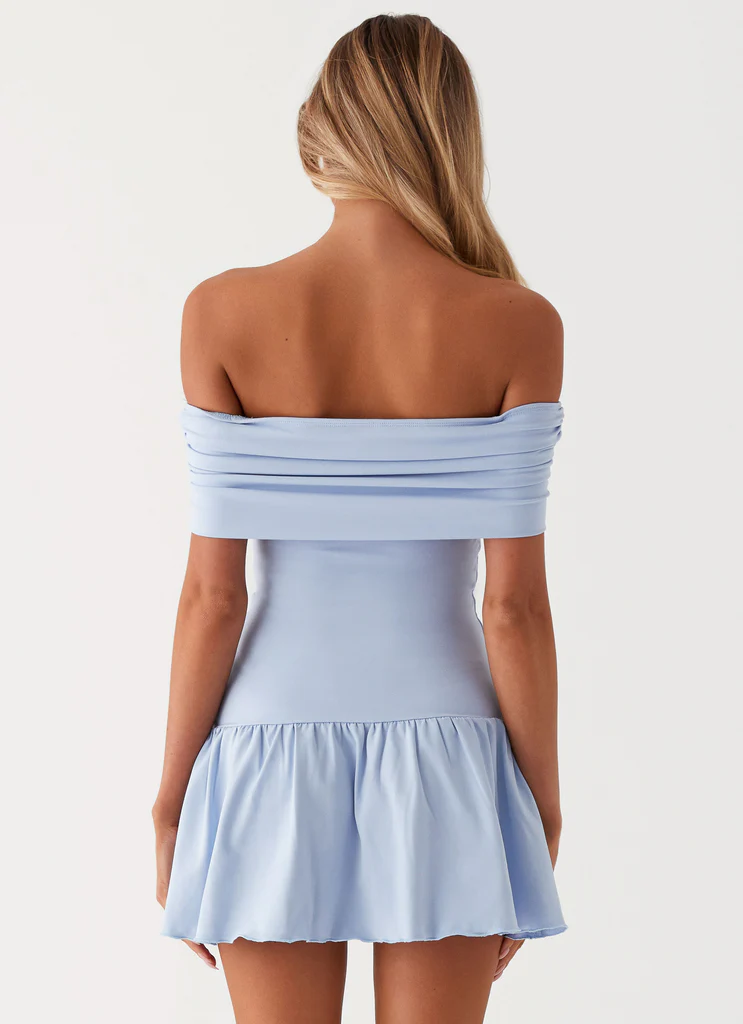 Maryanne Mini Vestito - Blu